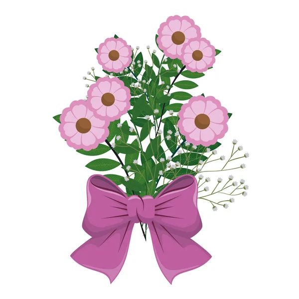 Bouquet de fleurs icône — Image vectorielle