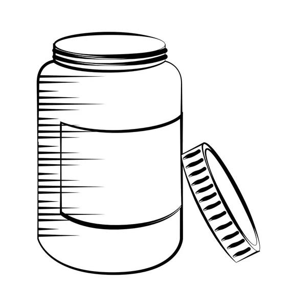 Médicaments médicaments icône isolée — Image vectorielle