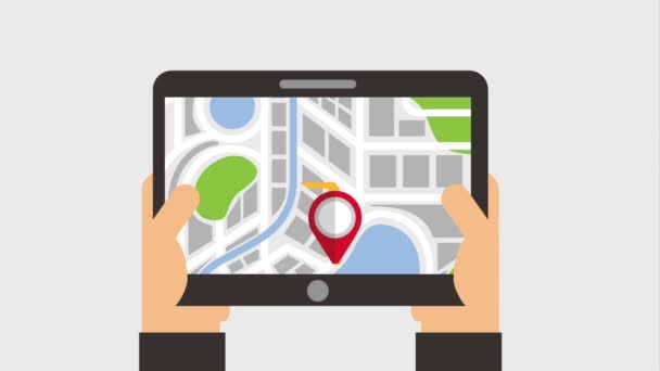 dispositif de maintien des mains avec carte du pointeur de navigation 