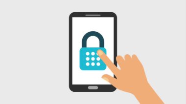 güvenlik veri online animasyon