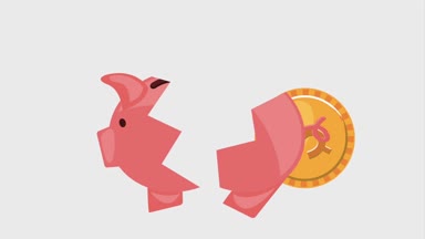 kırık domuz Doları para para birimi risk