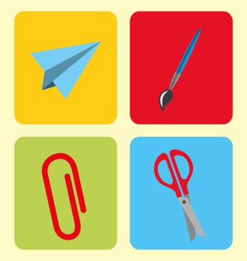 Geri okul görüntüye