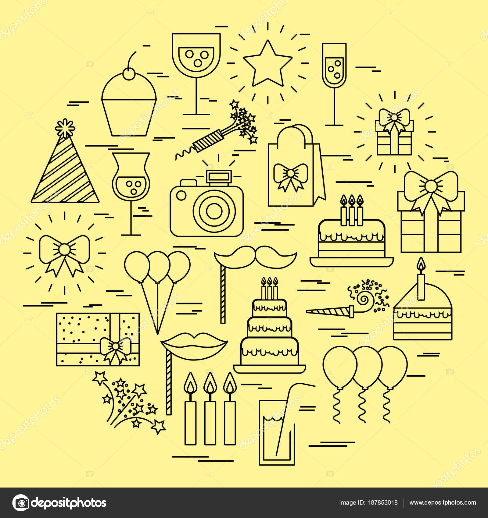 Happy Birthday Card Stock Vector C Yupiramos Happy Birthday Card Stock Vector C Yupiramos