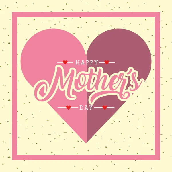 Mothers day card Royalty Free Stock Vectors