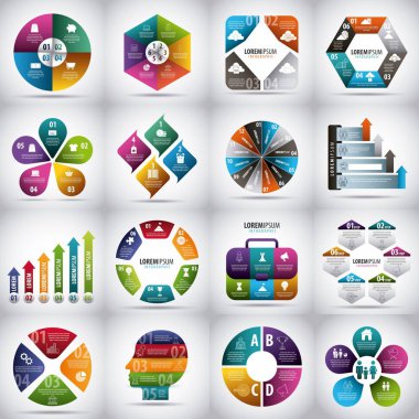 infographics diyagramları grafik