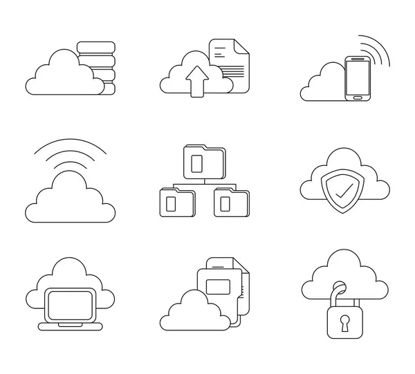 Symbole für Infografiken — Stockvektor