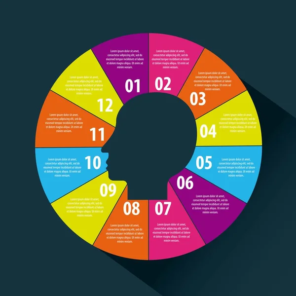 Diagramas de infografías gráfico — Archivo Imágenes Vectoriales