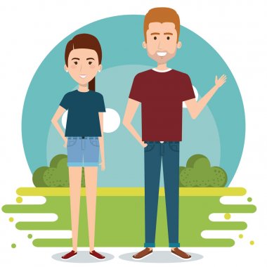 Çift tasarım ayakta