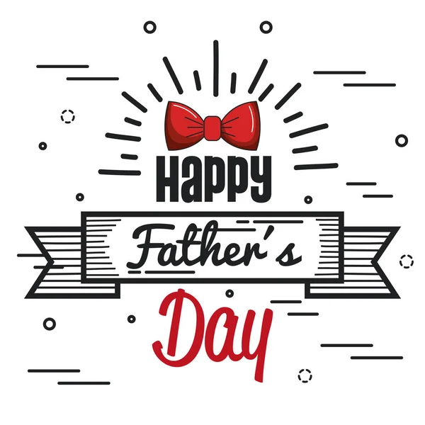 Щасливий дизайн дня батька — стоковий вектор
