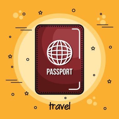 Renkli pasaport tasarım