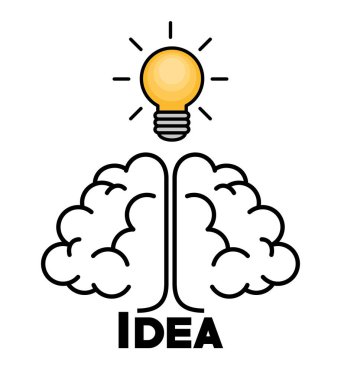 Ampul ve beyin tasarım.