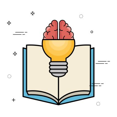 Kitap ve ampul tasarım