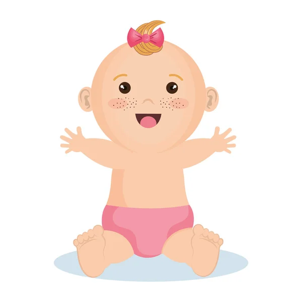 Schattige baby ontwerp — Stockvector