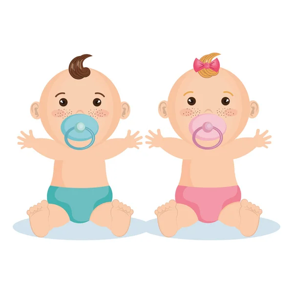 Roztomilý baby design — Stockový vektor