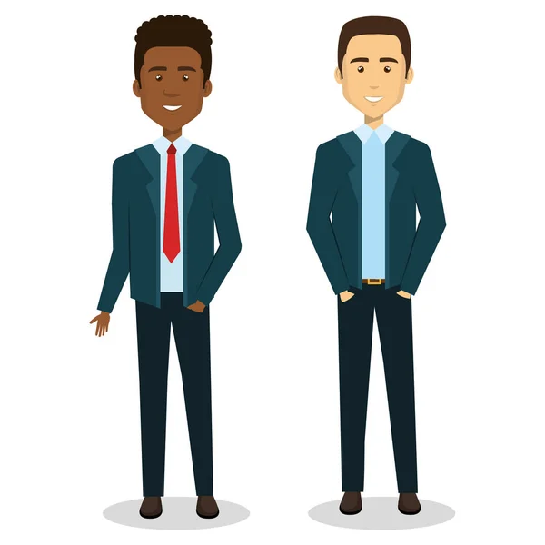 Business people avatars characters — Stock Vector