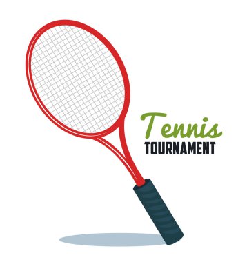 Tenis spor ekipman simgesi