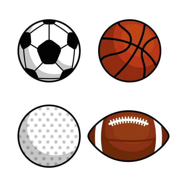 运动球隔离图标 — 图库矢量图片