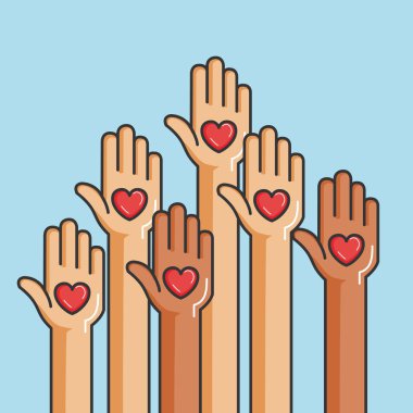 Yardım ve bağış ve aşkını yoksul insanlar için pay vermek