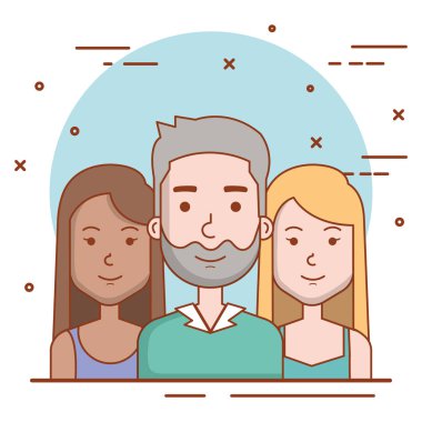 insanlar insan adam ve kadın yüzleri Portreler