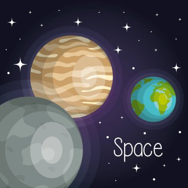 Uzay gezegenler evren gökada yıldız Tasarla