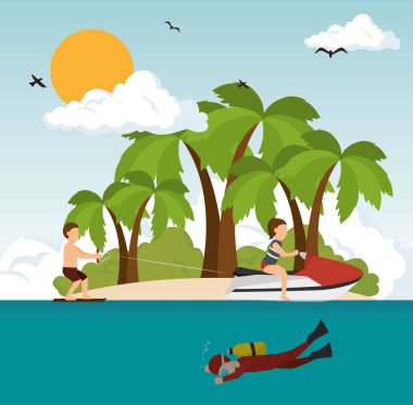 doğa sporları tasarım izole