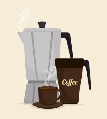 lezzetli kahve molası tasarım 