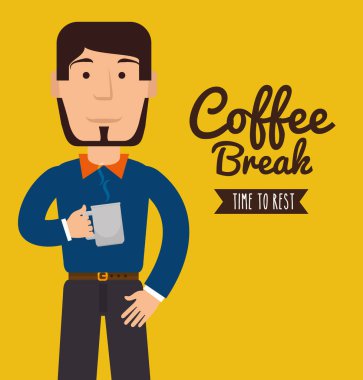 lezzetli kahve molası tasarım 