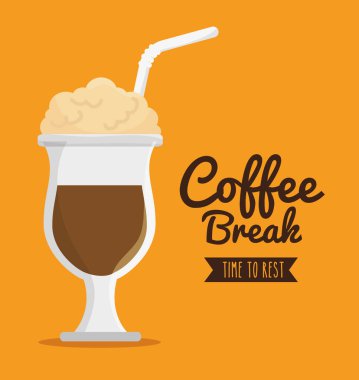 lezzetli kahve molası tasarım 