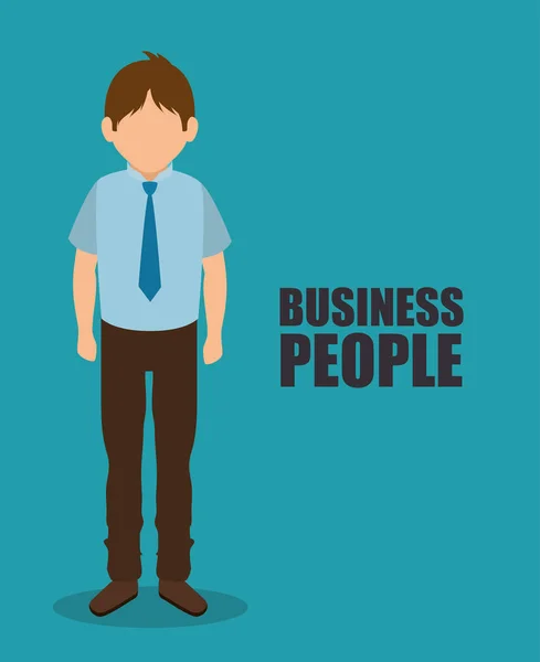 Bubusiness people isométrie design — Image vectorielle