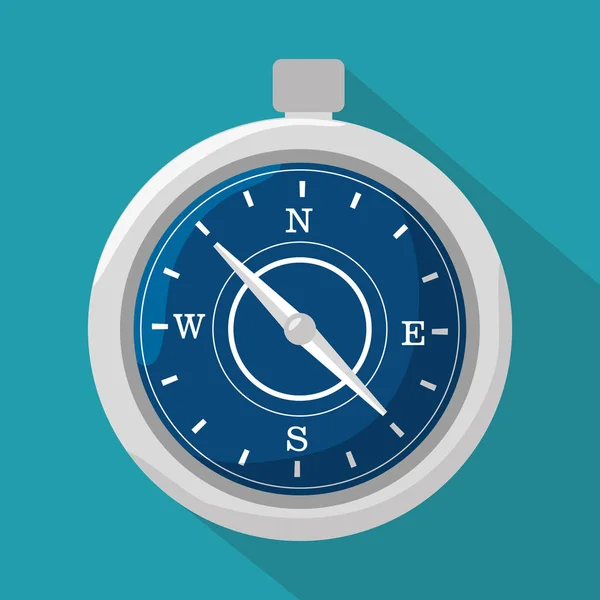Kompass ikon design — Stock vektor