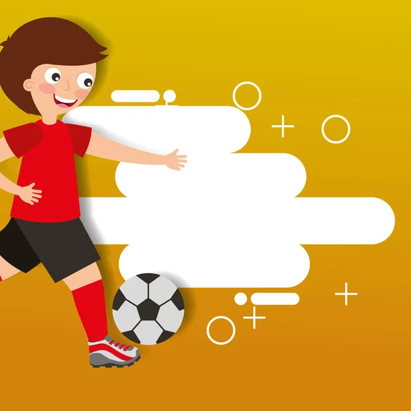 Aktywność sportowa dla dzieci — Wektor stockowy