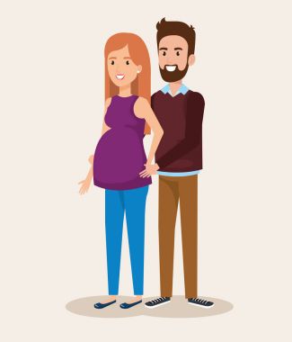 erkekle kadın pregnacy avatar karakter