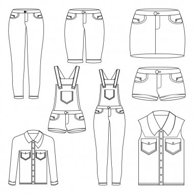 Nakış yama denim