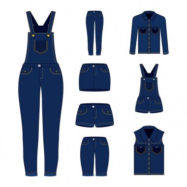 Nakış yama denim