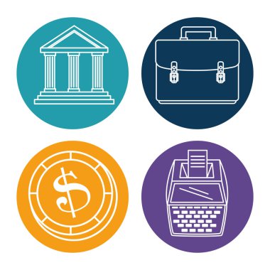 vergi iade zaman Icons set