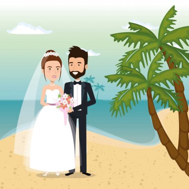 Sadece evli çift Beach