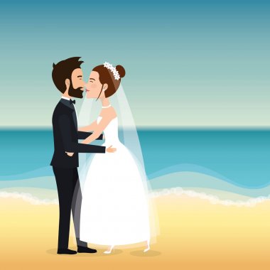 Sadece evli çift Beach