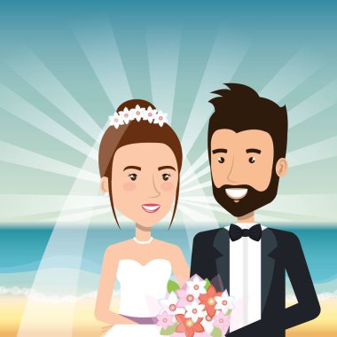 Sadece evli çift Beach