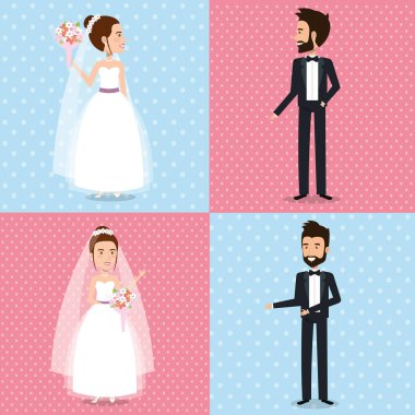 Sadece evli çift set fotoğraf