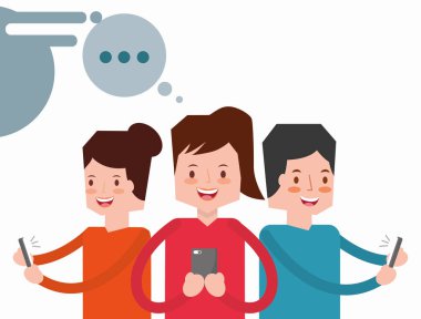 insanların karakterleri ile smartphone