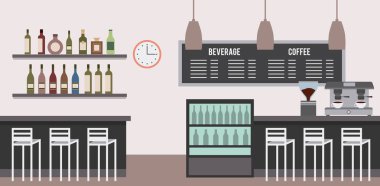 interiores çalışma alanı kafe Restoran