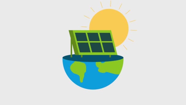 生态能源可再生能源 — 图库视频影像