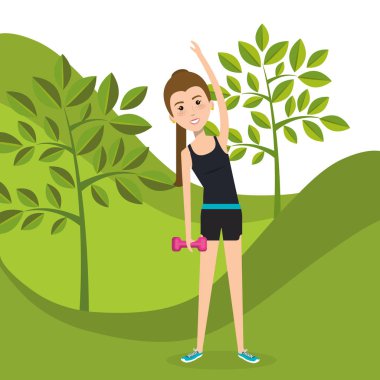 Kadın ağırlık kaldırma alanında