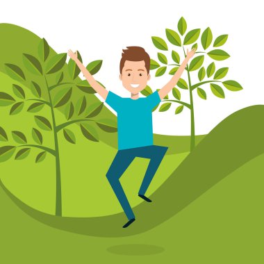 adam alanında kutluyor