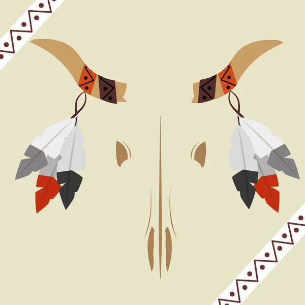 Native American cartoon — Stockvector