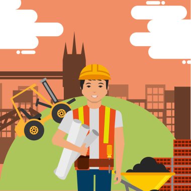 İnşaat insanlar işçileri