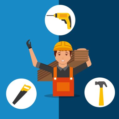 İnşaat insanlar araçları