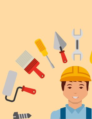 İnşaat insanlar araçları