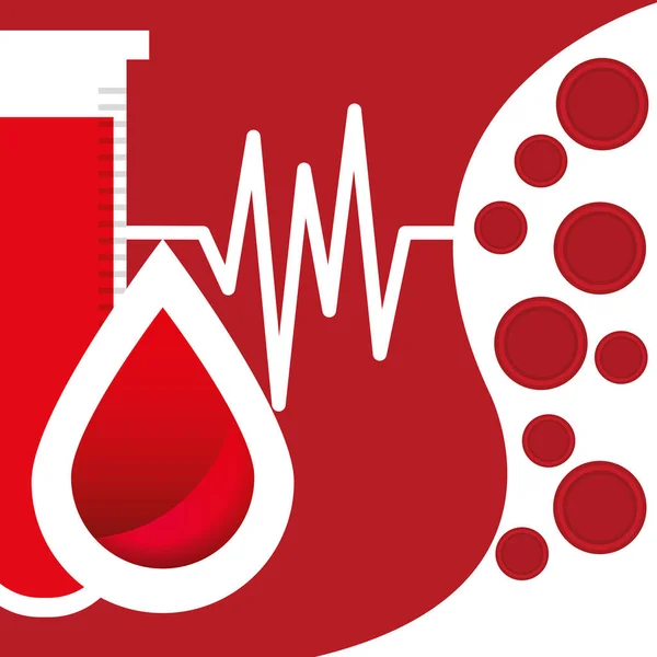 Jour du don de sang — Image vectorielle