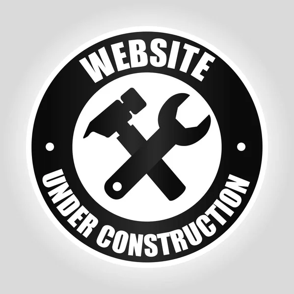 En construcción diseño . — Vector de stock